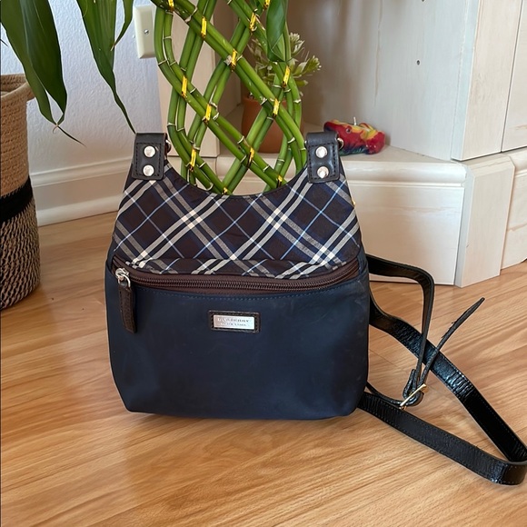 Burberry Black and Brown Crossbody Bag - Picture 1 of 16